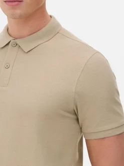 Koszulka polo z piki z krótkim rękawem