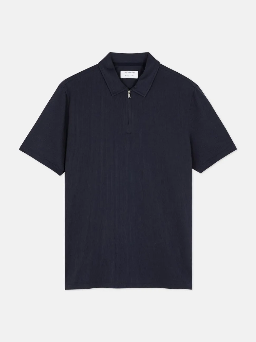 Koszulka polo z tkaniny seersucker