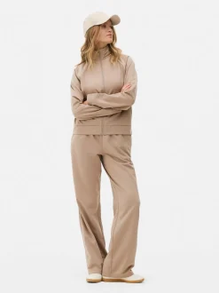 Koszulka sportowa z zapięciem na zamek