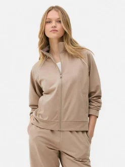 Koszulka sportowa z zapięciem na zamek