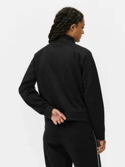 Koszulka sportowa z zapięciem na zamek