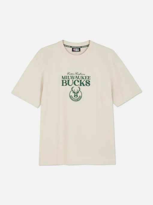 Koszulka z motywem drużyny NBA Milwaukee Bucks
