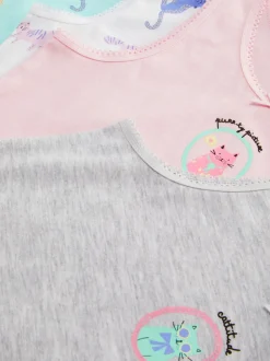 Koszulki bez rękawów z motywem kotów, 4 szt.