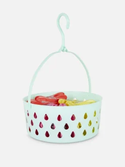 Koszyczek ze spinaczami, 50 szt.