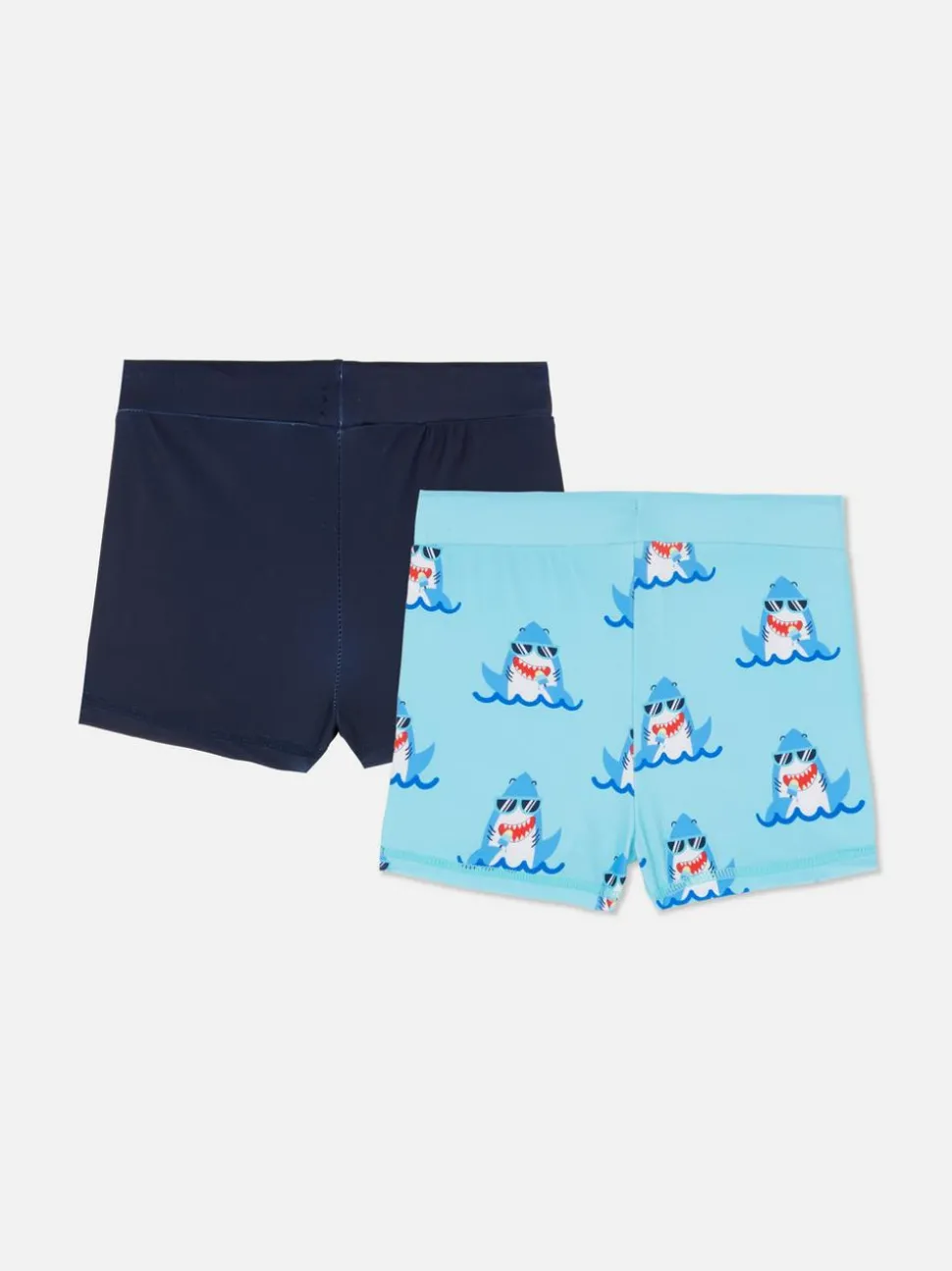 Kąpielówki ze sznurkiem ściągającym, 2 pary