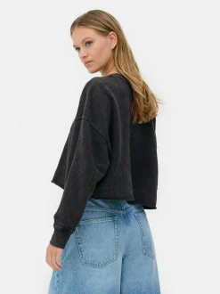 Krótka bluza z motywem zespołu The Rolling Stones