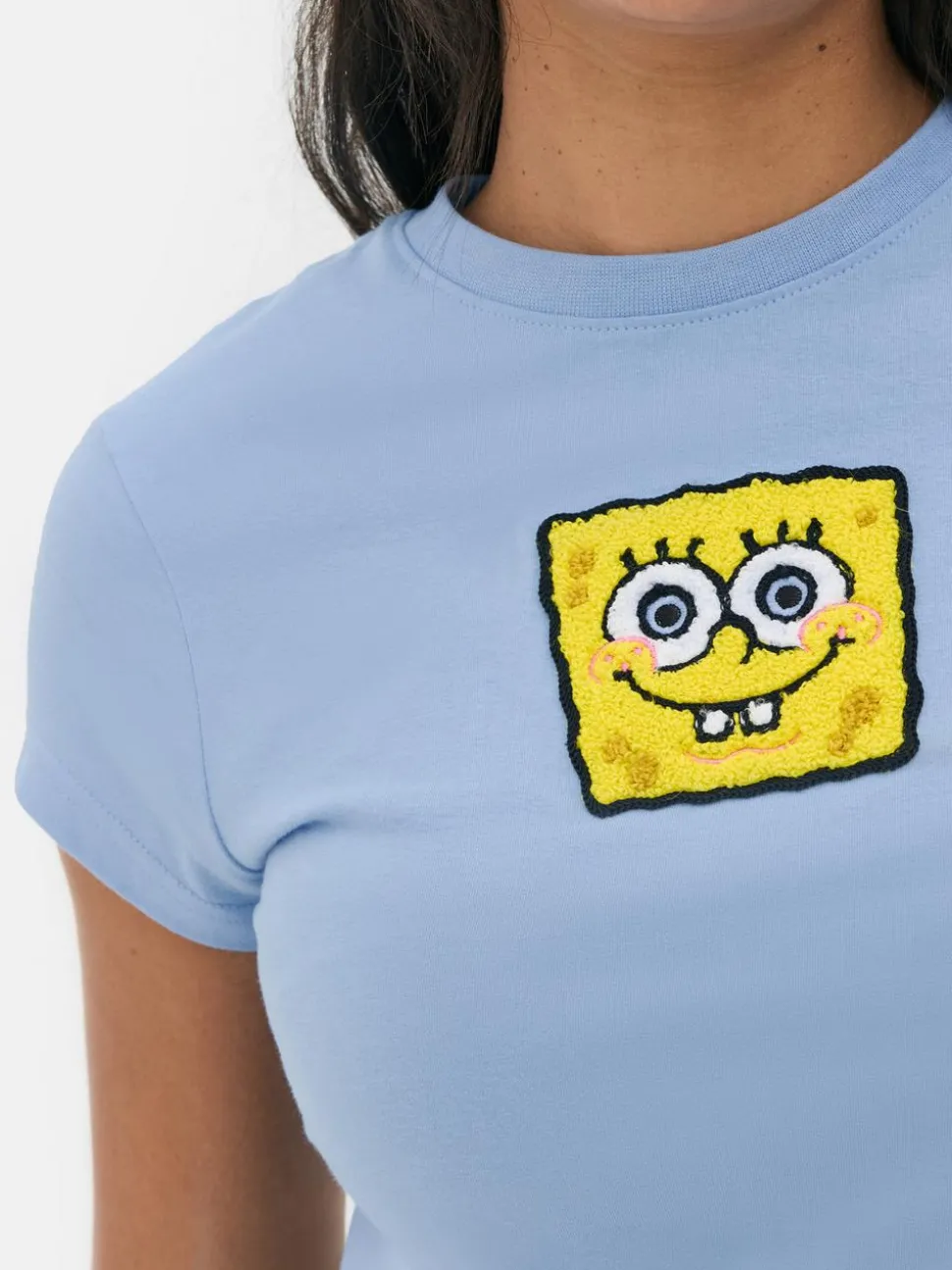 Krótka góra od piżamy z motywem SpongeBoba