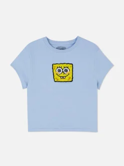 Krótka góra od piżamy z motywem SpongeBoba