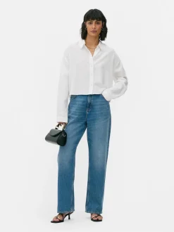 Krótka koszula z długim rękawem