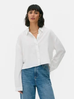 Krótka koszula z długim rękawem