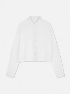 Krótka koszula z długim rękawem