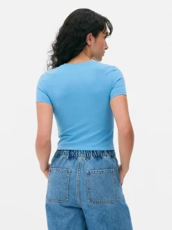 Krótka koszulka z Cinnamorollem z Hello Kitty