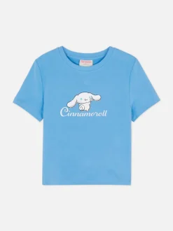 Krótka koszulka z Cinnamorollem z Hello Kitty