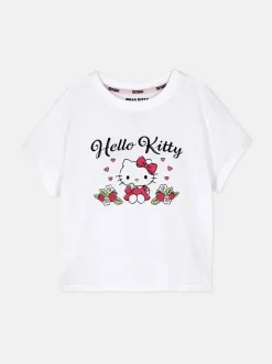 Krótka koszulka z motywem Hello Kitty