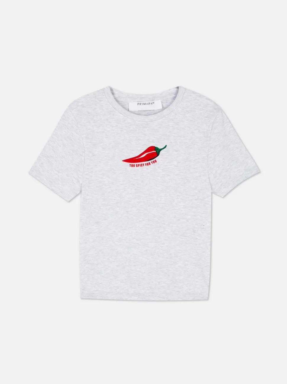 Krótka koszulka z nadrukiem