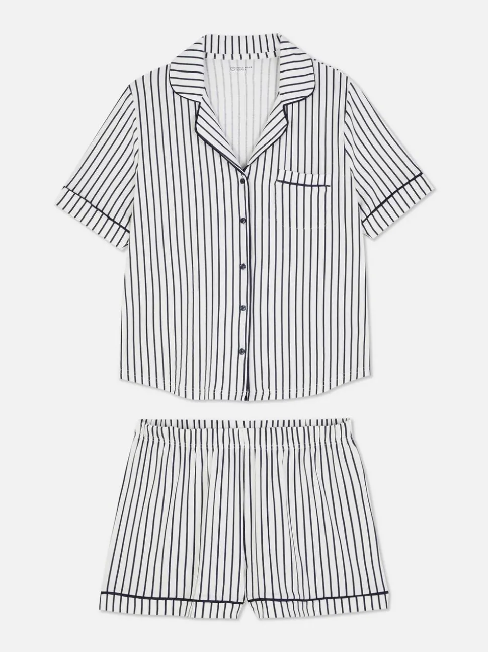 Krótka piżama dżersejowa z nadrukiem