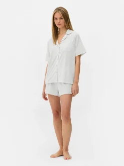 Krótka piżama z dżerseju
