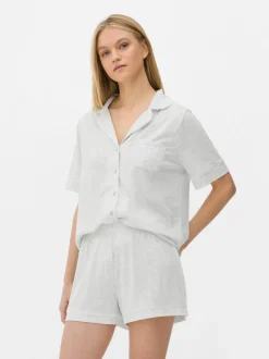 Krótka piżama z dżerseju