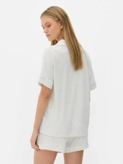 Krótka piżama z dżerseju