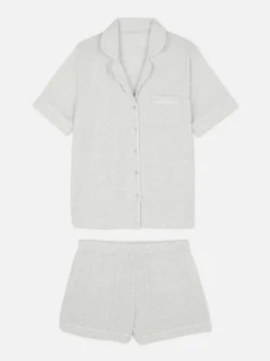 Krótka piżama z dżerseju