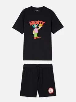 Krótka piżama z Klaunem Krusty z Simpsonów