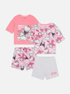 Krótka piżama z motywem Hello Kitty, 2 komplety
