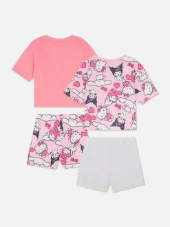 Krótka piżama z motywem Hello Kitty, 2 komplety