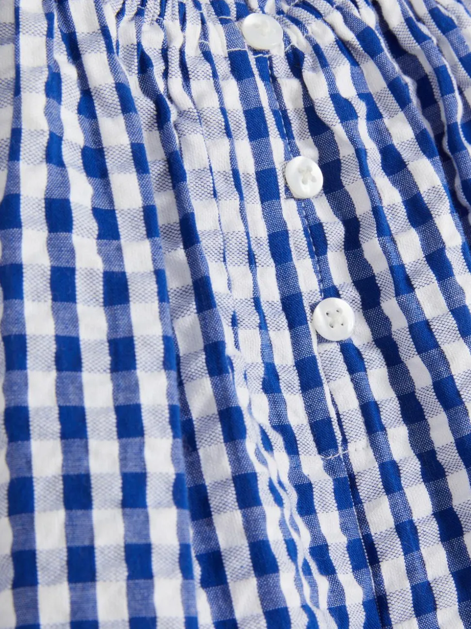 Krótki kombinezon w kratkę vichy