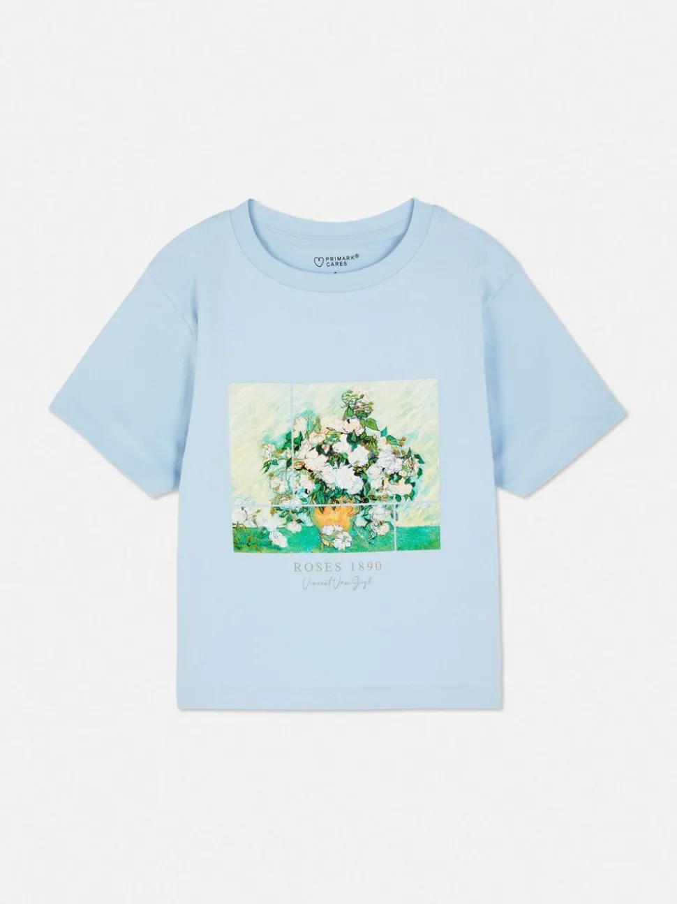 Krótki T-shirt z motywem van Gogha