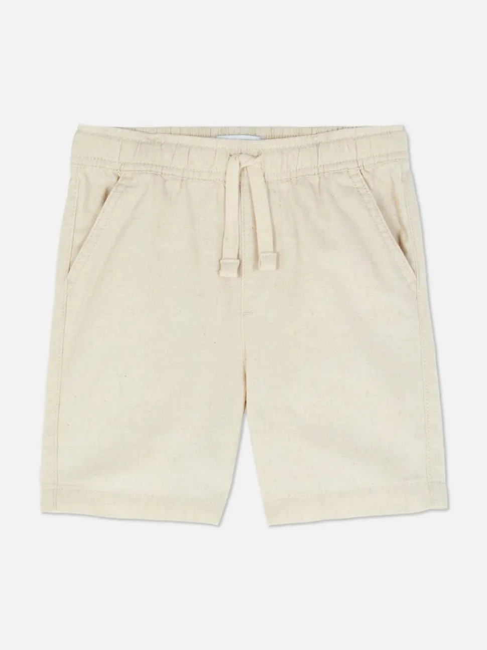 Krótkie chinosy ściągane sznurkiem