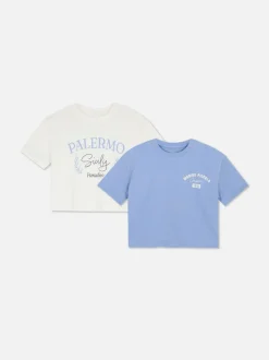 Krótkie T-shirty, 2 szt.