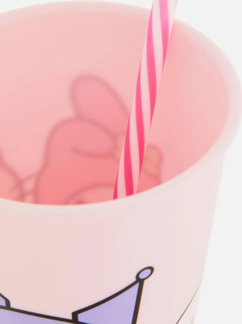 Kubek niekapek ze słomką i motywem Hello Kitty