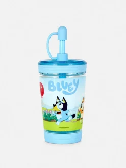 Kubek ze słomką z motywem Blue