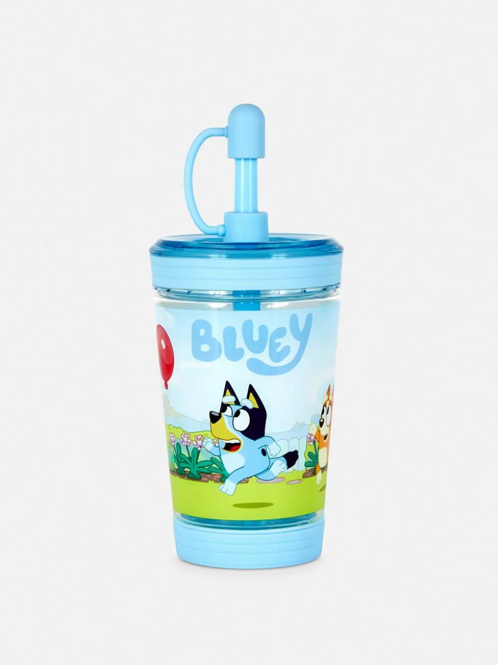 Kubek ze słomką z motywem Blue