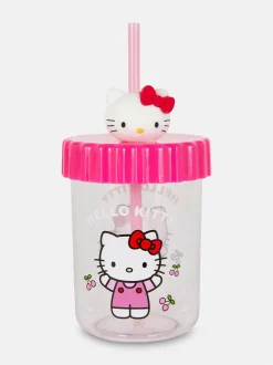Kubek ze słomką z motywem Hello Kitty