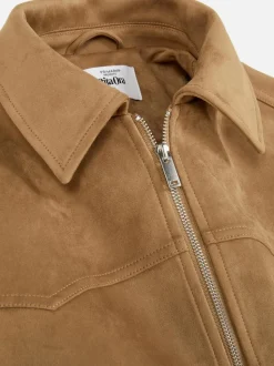 Kurtka bomberka ze sztucznego zamszu Rita Ora