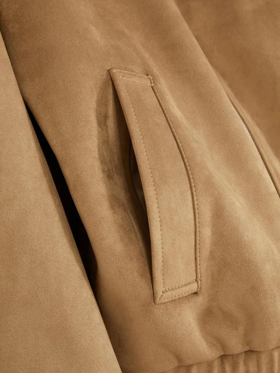 Kurtka bomberka ze sztucznego zamszu Rita Ora