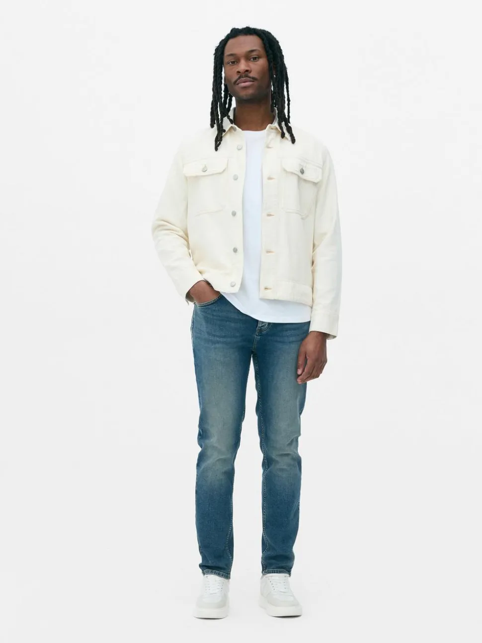 Kurtka jeansowa typu trucker