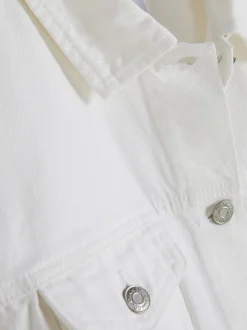 Kurtka jeansowa z efektem znoszenia