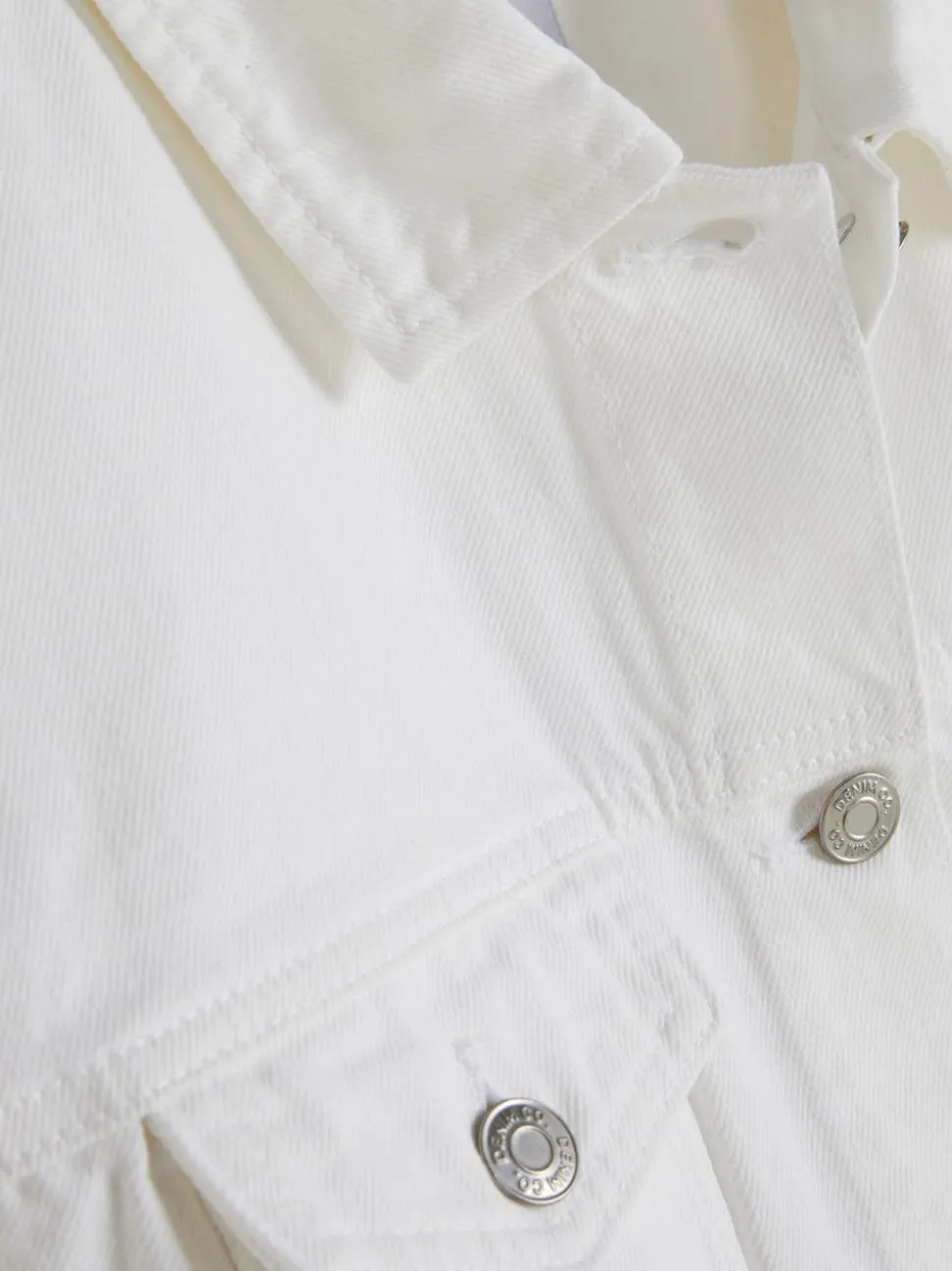 Kurtka jeansowa z efektem znoszenia