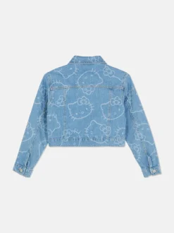 Kurtka jeansowa z motywem Hello Kitty i przyjaciół