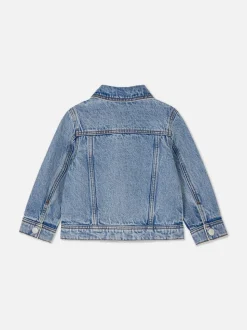 Kurtka jeansowa z zapięciem na zatrzaski