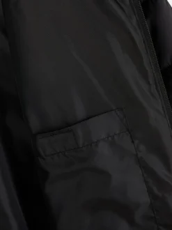 Kurtka puchowa z kołnierzem kominowym