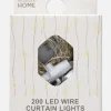Kurtyna świetlna, 200 lampek LED