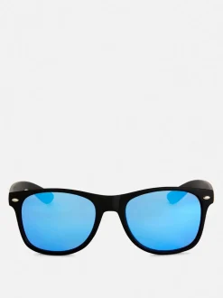 Kwadratowe okulary przeciwsłoneczne lustrzanki