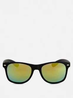 Kwadratowe okulary przeciwsłoneczne lustrzanki