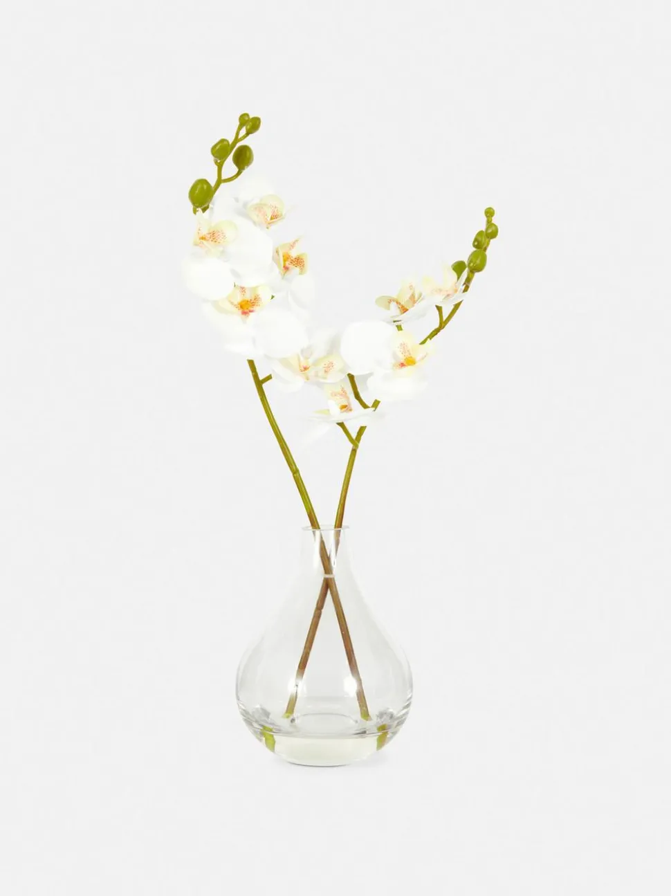 Kwiatowa kompozycja ze sztucznych orchidei