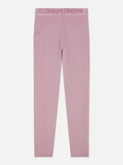 Legginsy sportowe z logo Kappa x Primark