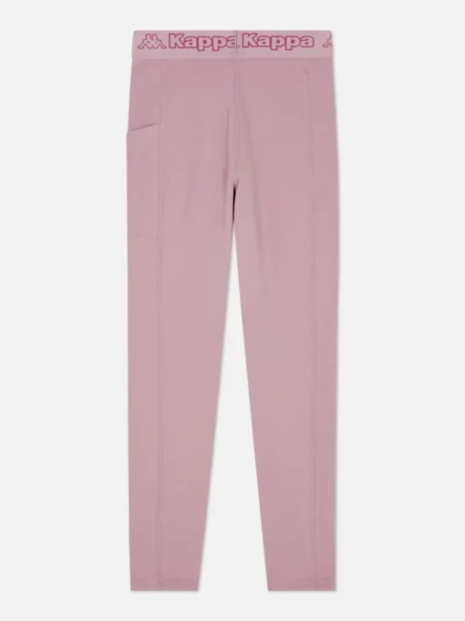 Legginsy sportowe z logo Kappa x Primark