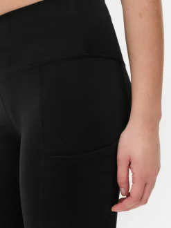 Legginsy treningowe z wysokim stanem